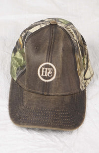 VINTAGE HTC REAL TREE HAT