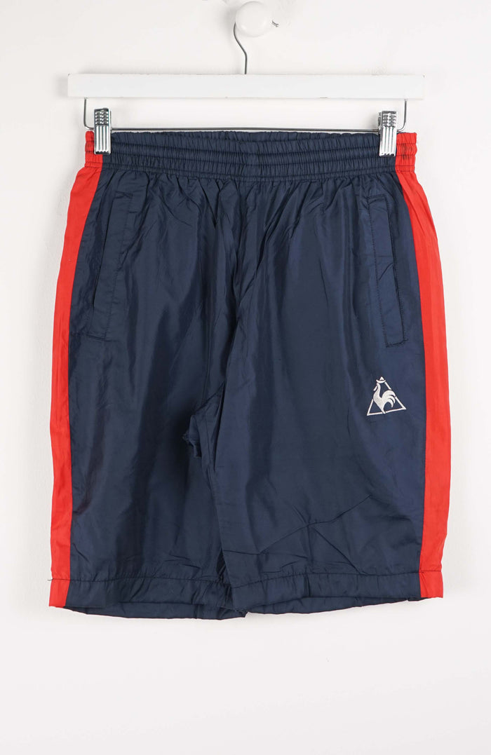 VINTAGE LE COQ SPORTIF TRACK PANT SHORTS (XS)
