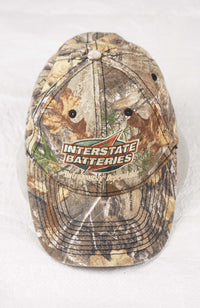 VINTAGE INTERSTATE BATTERIES REAL TREE HAT
