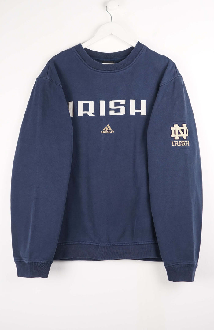 VINTAGE ADIDAS NOTRE DAME SWEATER (L)