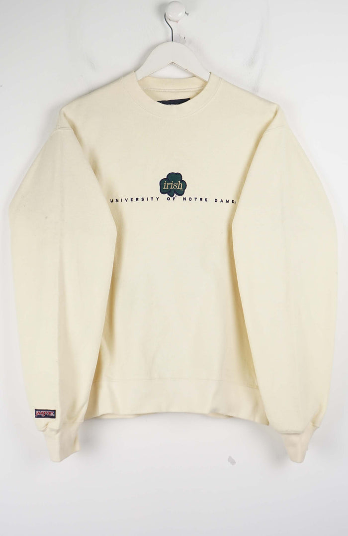 VINTAGE IRISH UNIVERSITY OF NOTRE DAME SWEATER (S)
