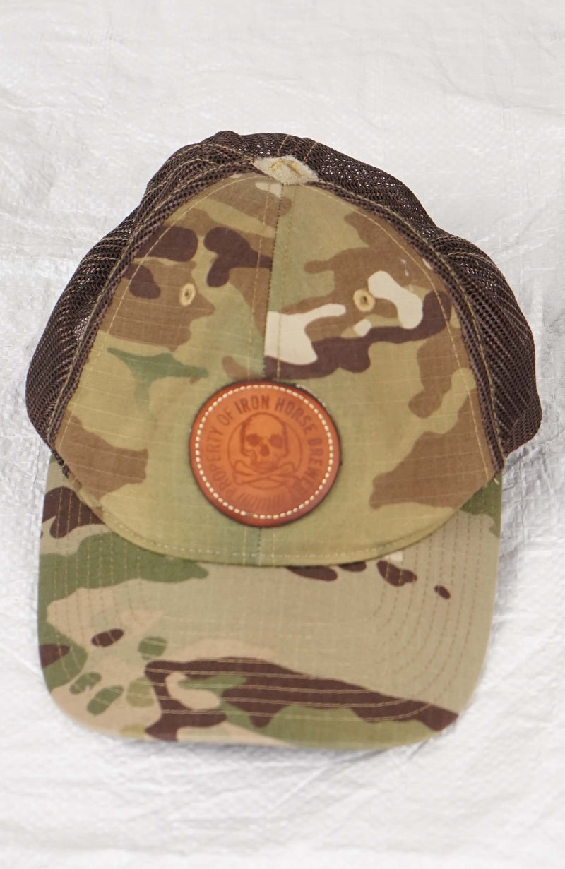 VINTAGE IRON HORSE BREWERY REAL TREE HAT