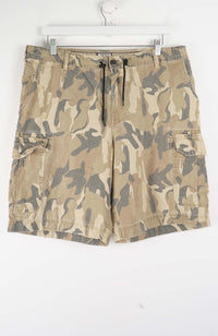 VINTAGE CAMO CARGO SHORTS W37