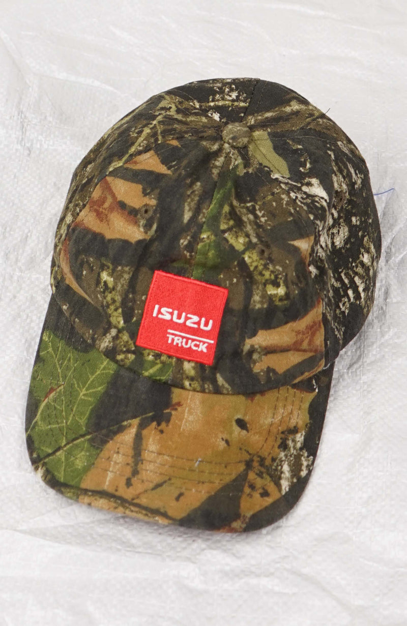 VINTAGE IZUZU TRUCK REAL TREE HAT