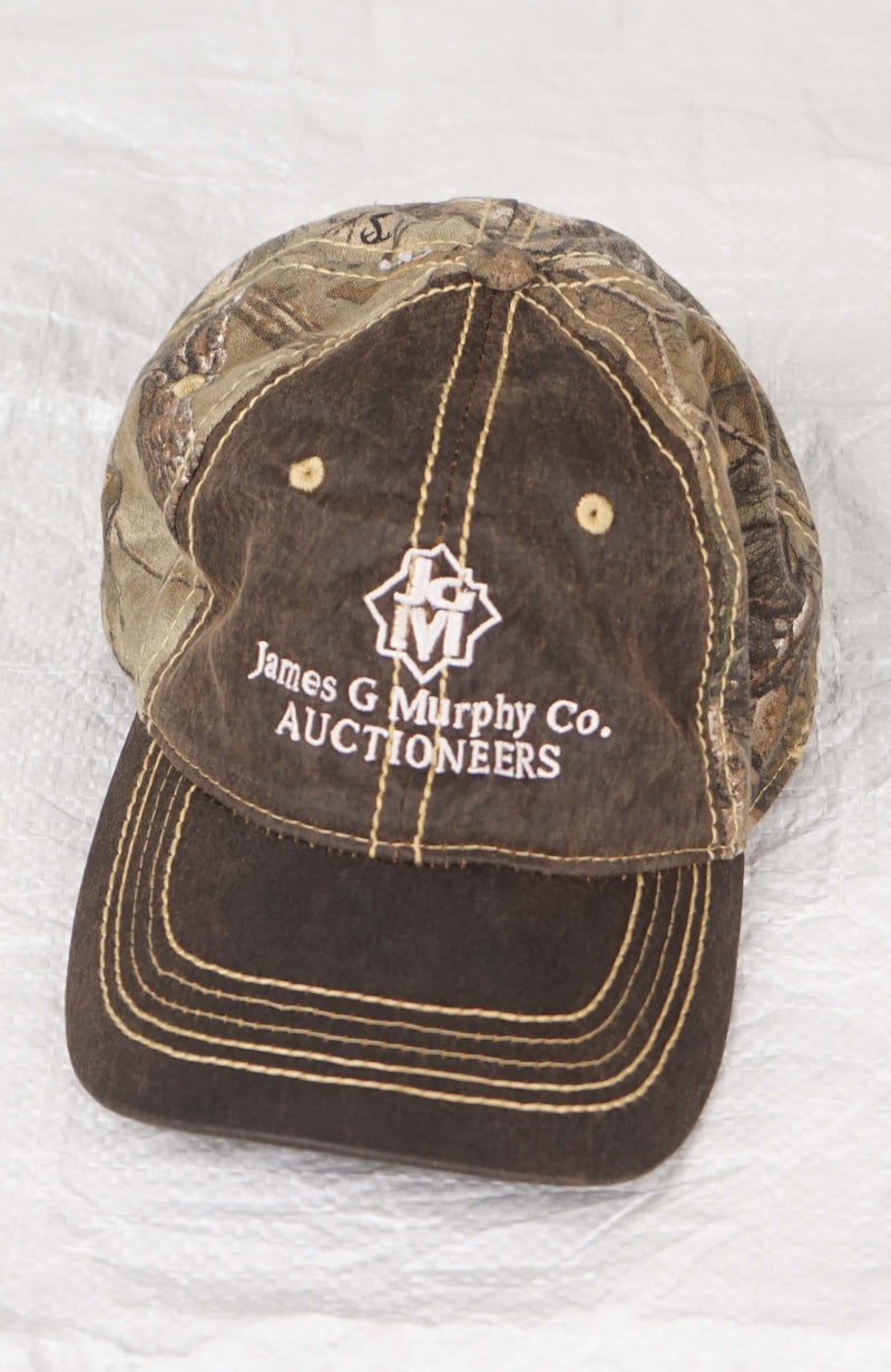 VINTAGE JAMES G MURPHY CO. AUCTIONEERS REAL TREE HAT