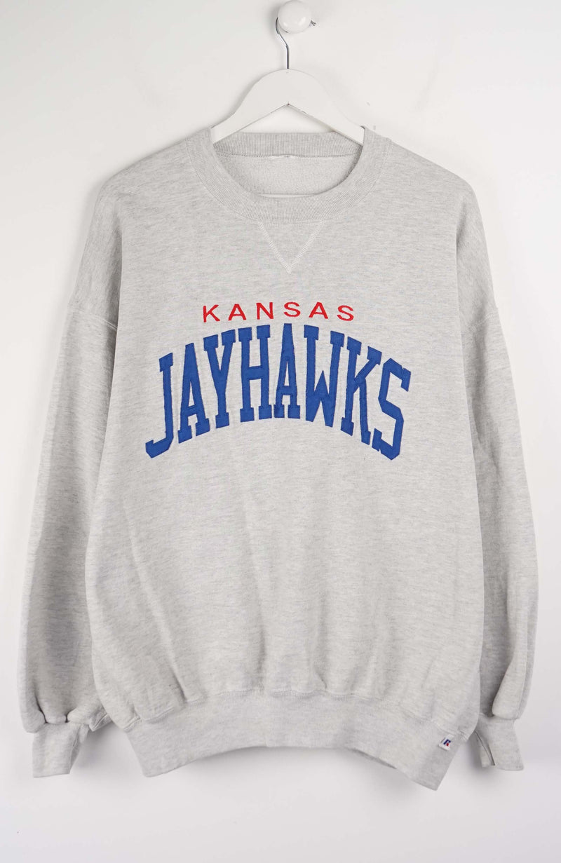 VINTAGE KANSAS JAYHAWKS SWEATER (L)