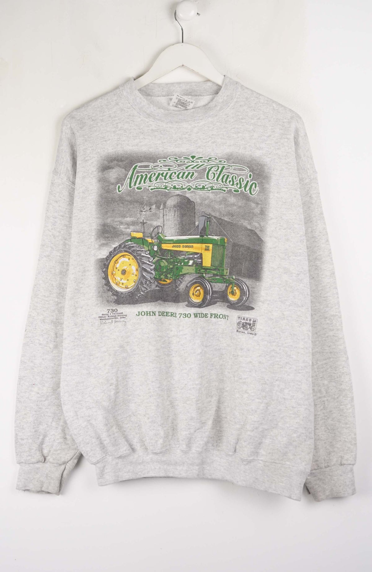 VINTAGE JOHN DEERE SWEATER (L)