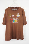 VINTAGE NASCAR M & M KYLE BUSCH T-SHIRT (XXL)