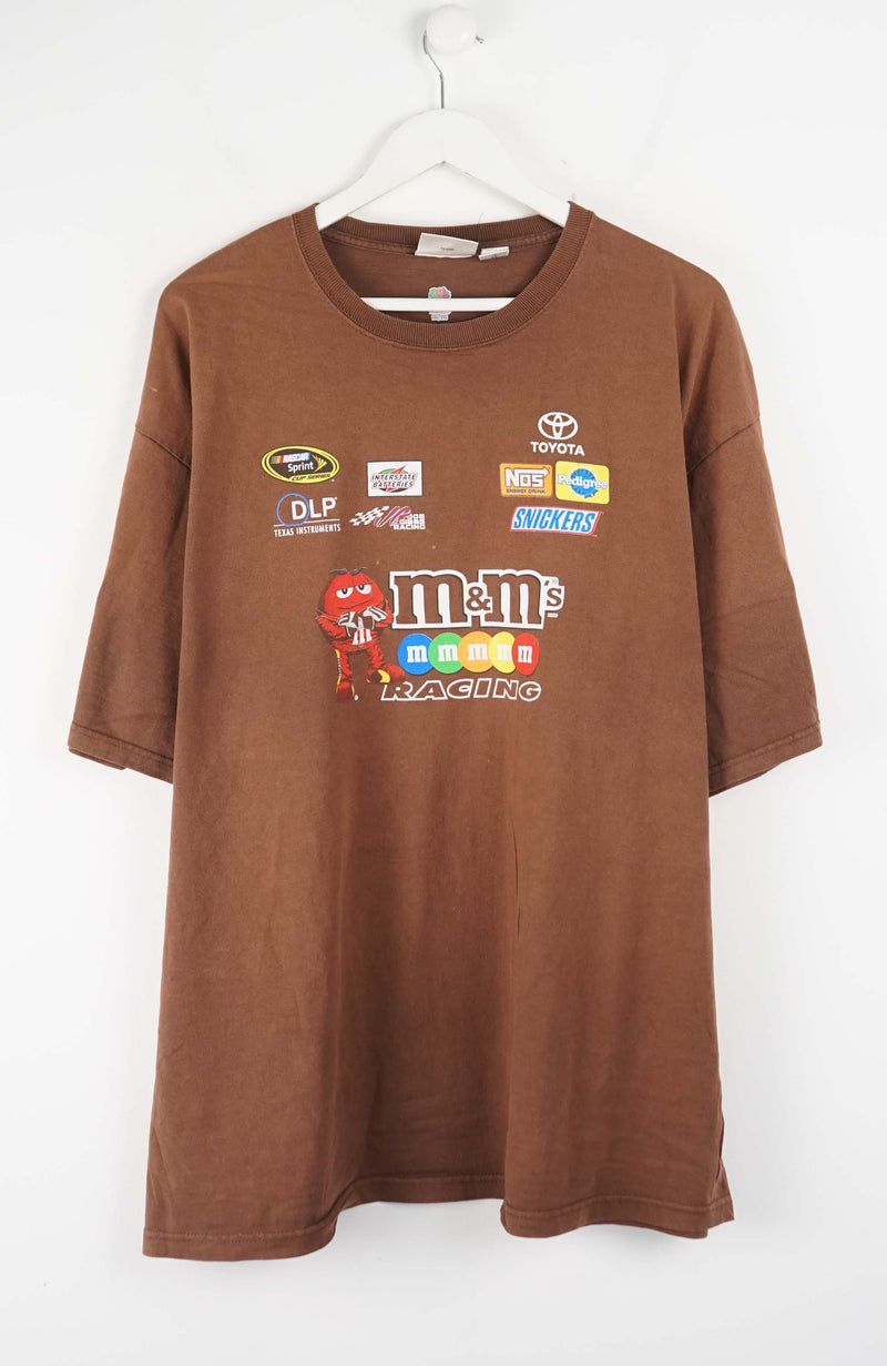 VINTAGE NASCAR M & M KYLE BUSCH T-SHIRT (XXL)