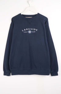 VINTAGE LAKESIDE GOLF CLUB SWEATER (L)