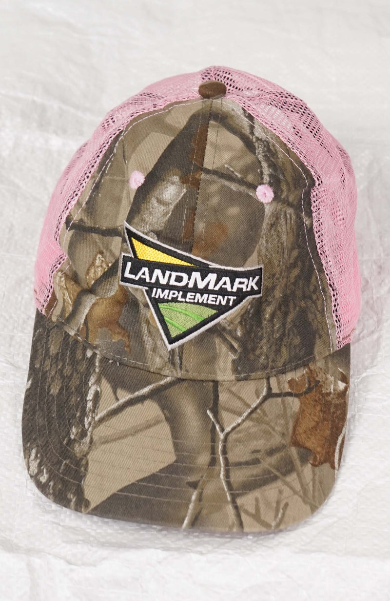 VINTAGE LANDMARK IMPLEMENT REAL TREE HAT