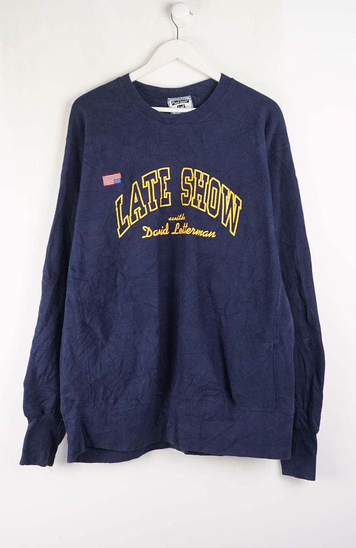 VINTAGE LATE SHOW WITH DAVID LETTERMAN SWEATER (XL)