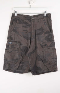 VINTAGE LEE CAMO CARGO SHORTS W32