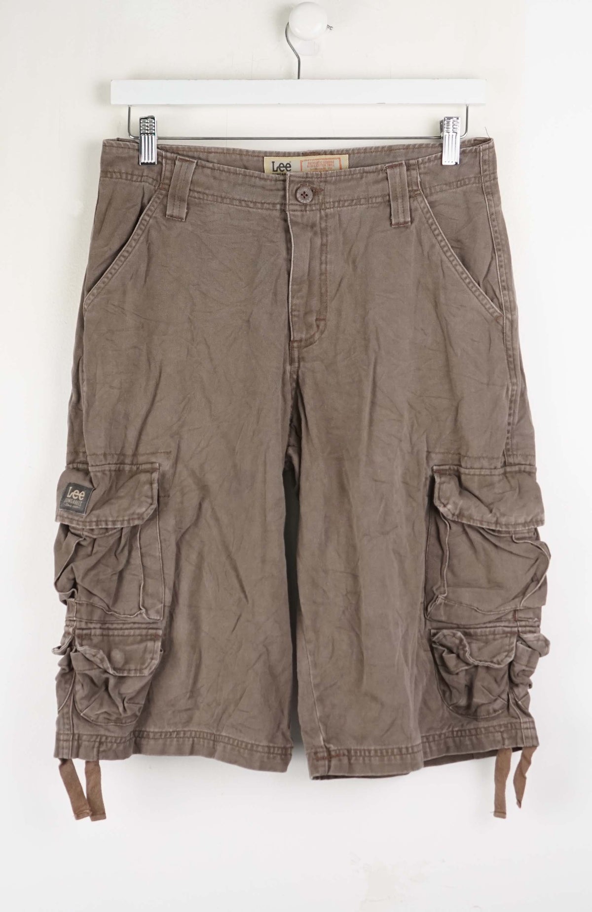 VINTAGE LEE DUNGAREES CARGO SHORTS W30