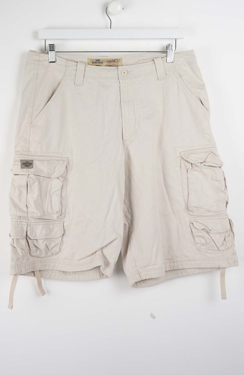 VINTAGE LEE DUNGAREES CARGO SHORTS W33
