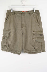 VINTAGE LEE DUNGAREES CARGO SHORTS W35