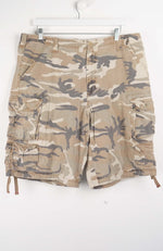 VINTAGE LEE DUNGAREES CARGO SHORTS W38