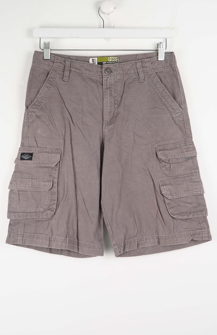 VINTAGE LEE DUNGAREES CARGO SHORTS W29