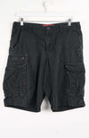 VINTAGE  LEE DUNGAREES SHORTS W32