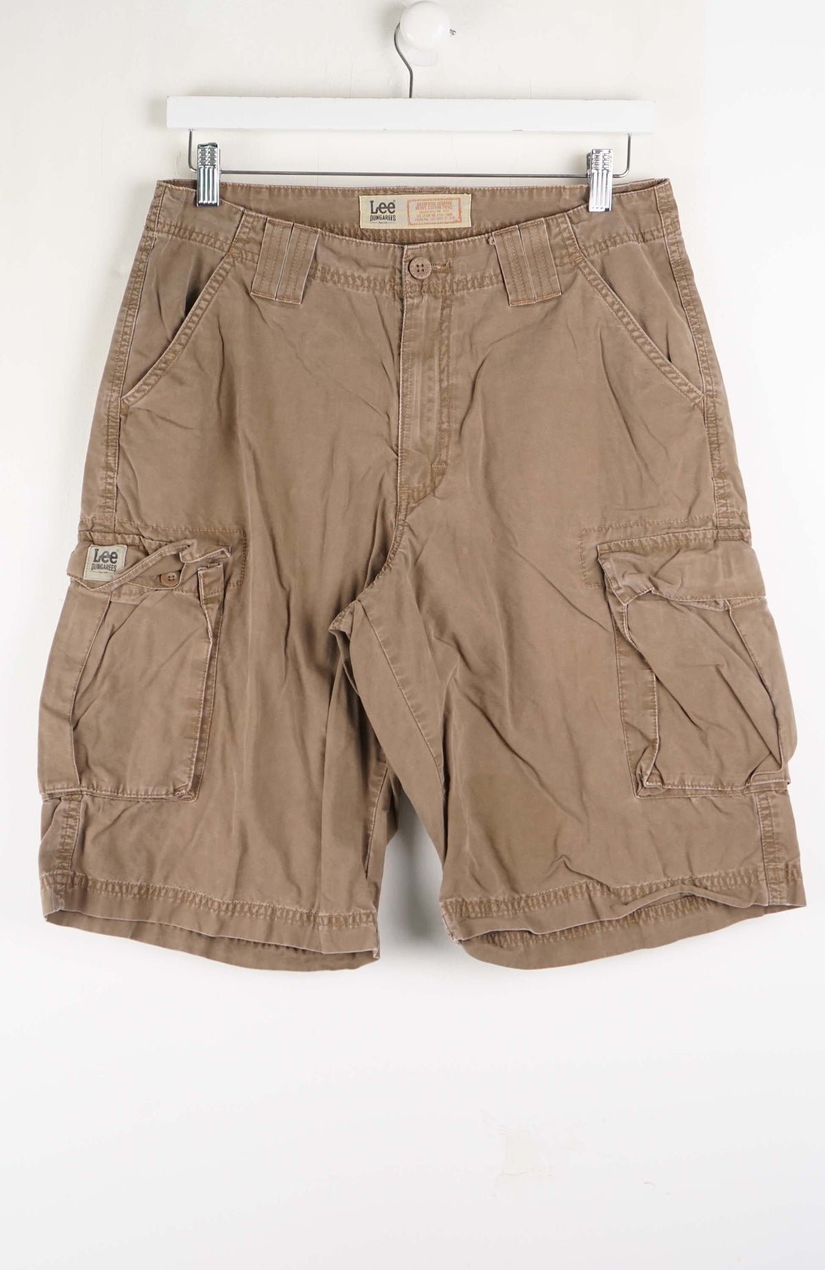 VINTAGE LEE DUNGAREES CARGO SHORTS W32