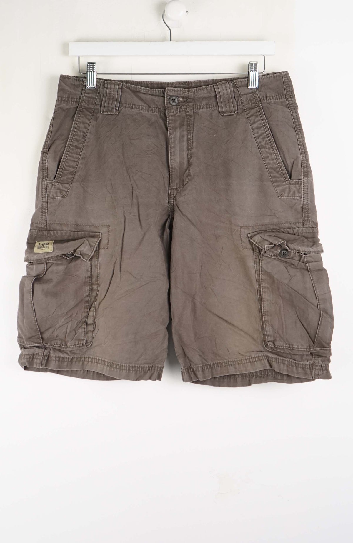 VINTAGE LEE DUNGAREES CARGO SHORTS W32