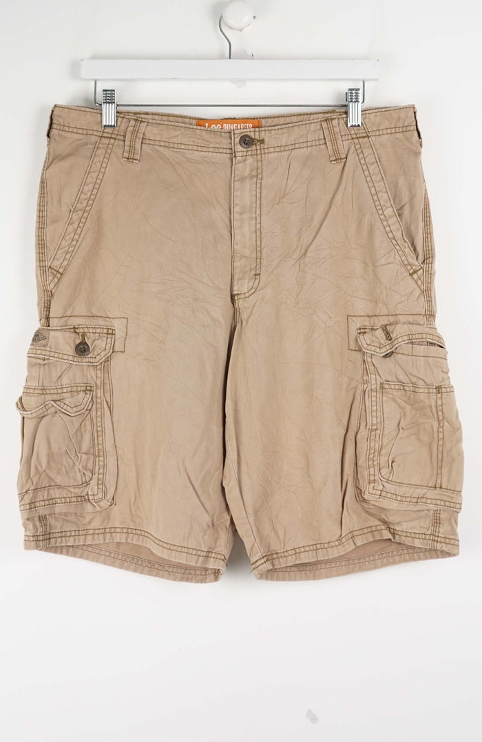 VINTAGE LEE DUNGAREES CARGO SHORTS W35