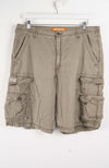 VINTAGE  LEE DUNGAREES SHORTS W36