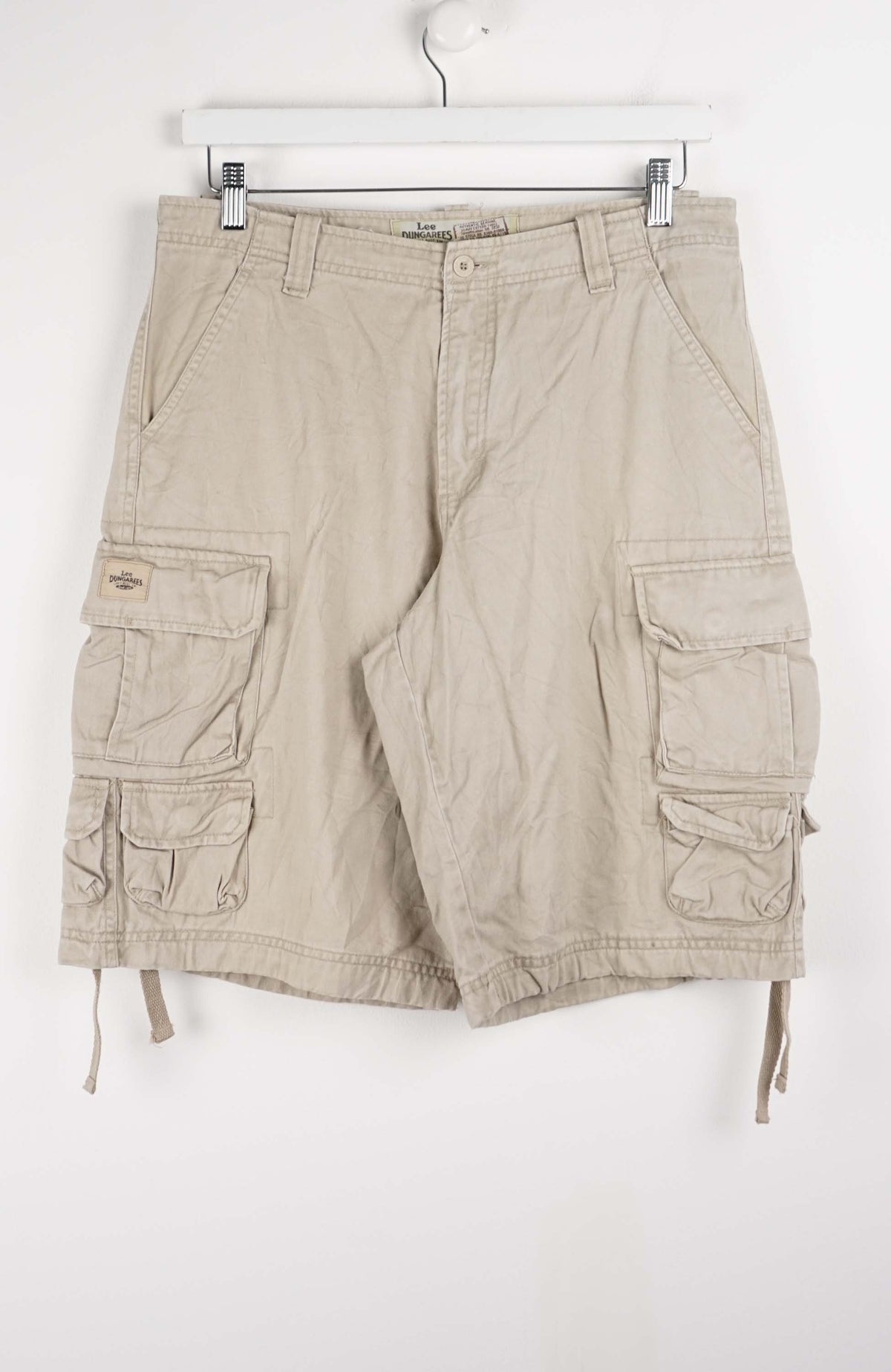 VINTAGE LEE DUNGAREES CARGO SHORTS W32