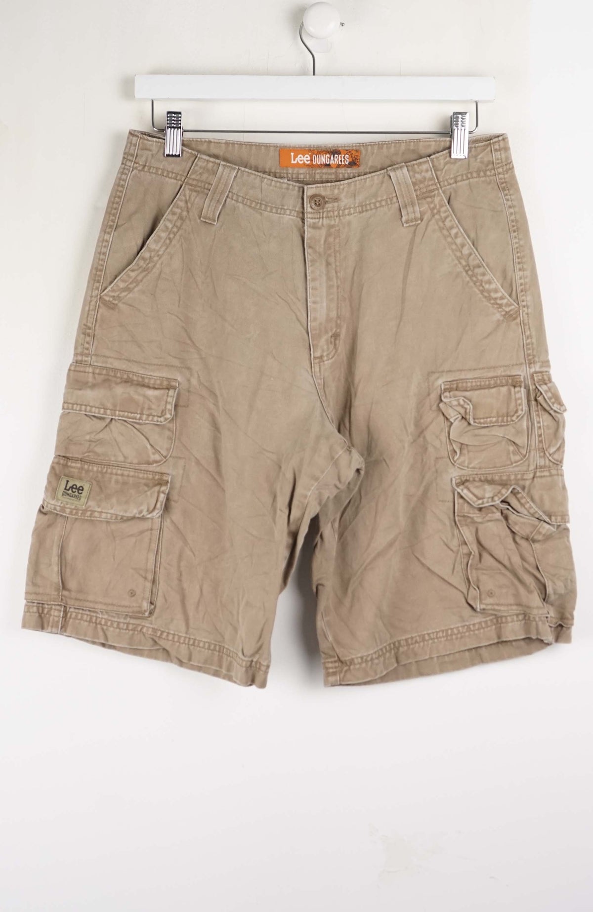VINTAGE LEE DUNGAREES CARGO SHORTS W30