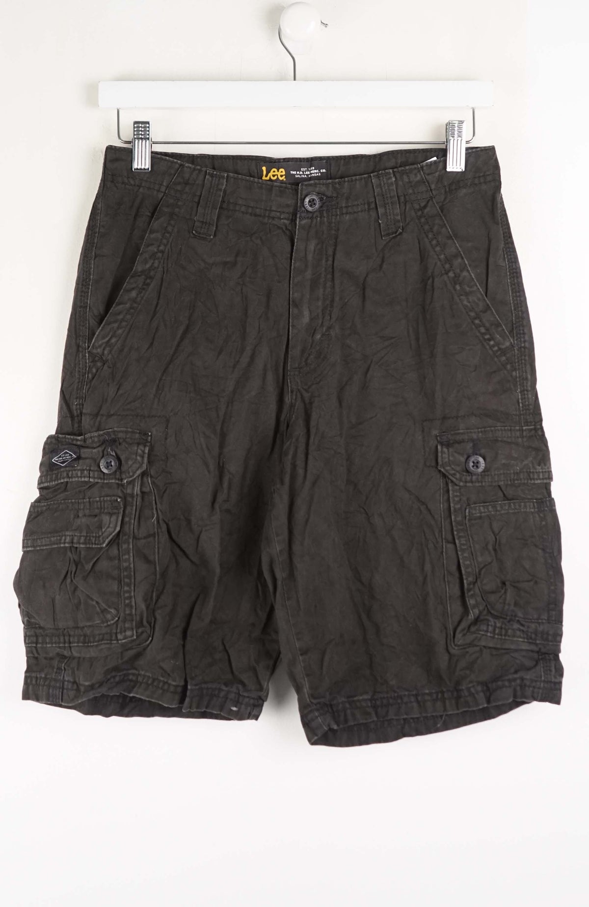 VINTAGE LEE CARGO SHORTS W28
