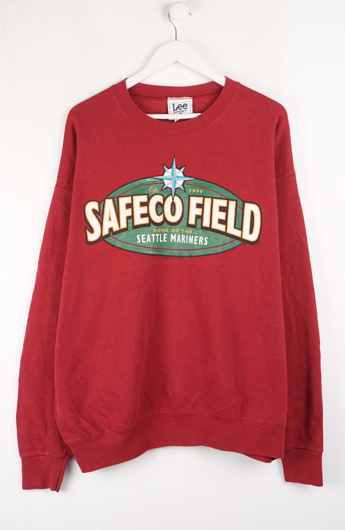 VINTAGE SAFECO FIELD HOME OF THE SEATTLE MARINERS SWEATER (XL)