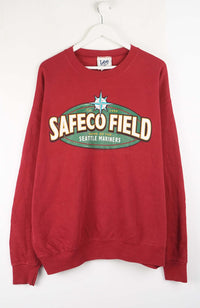 VINTAGE SAFECO FIELD HOME OF THE SEATTLE MARINERS SWEATER (XL)