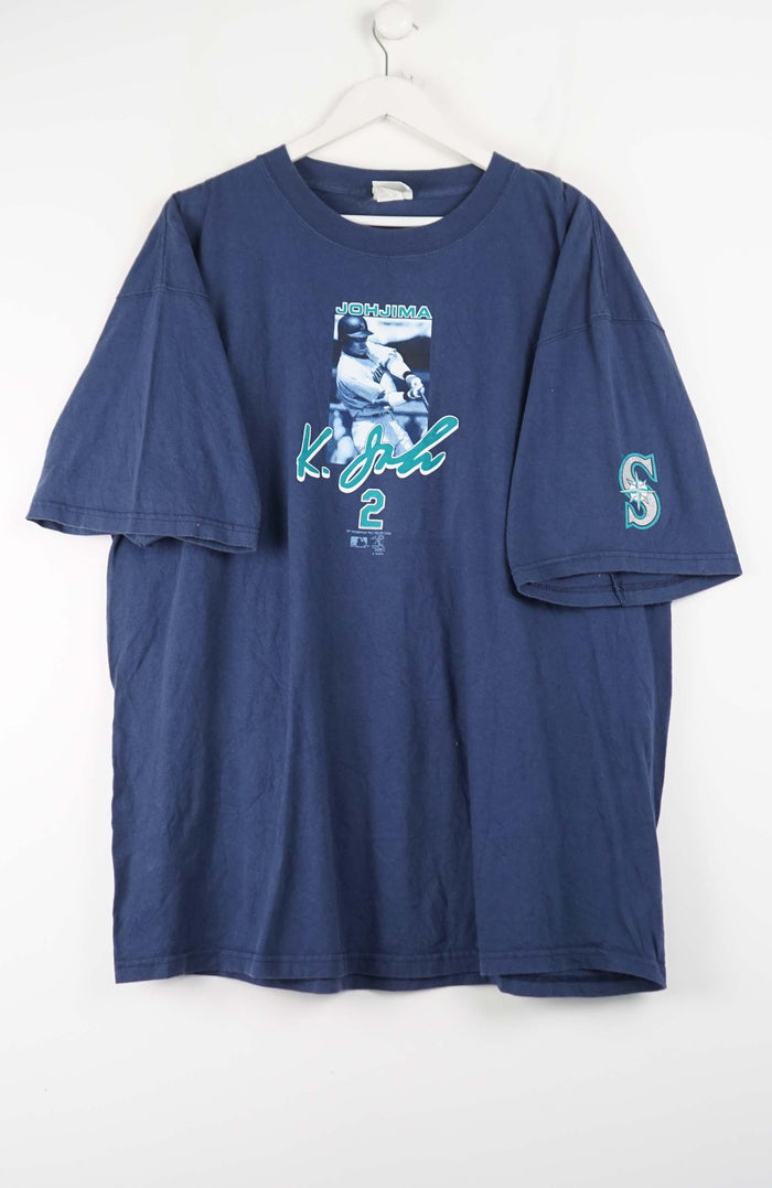 VINTAGE SEATTLE MARINERS BASEBALL T-SHIRT (XL)