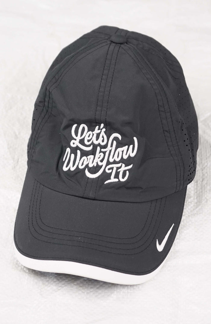 VINTAGE NIKE LET'S WORKFLOW IT' HAT