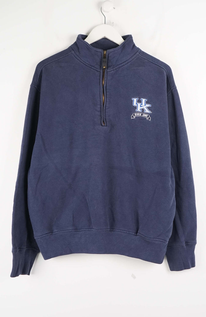 VINTAGE KENTUCY WILDCATS 1/4 ZIP SWEATER (M)