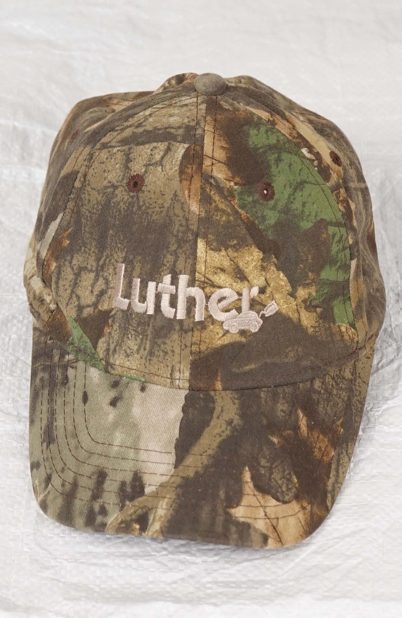 VINTAGE LUTHER REAL TREE HAT