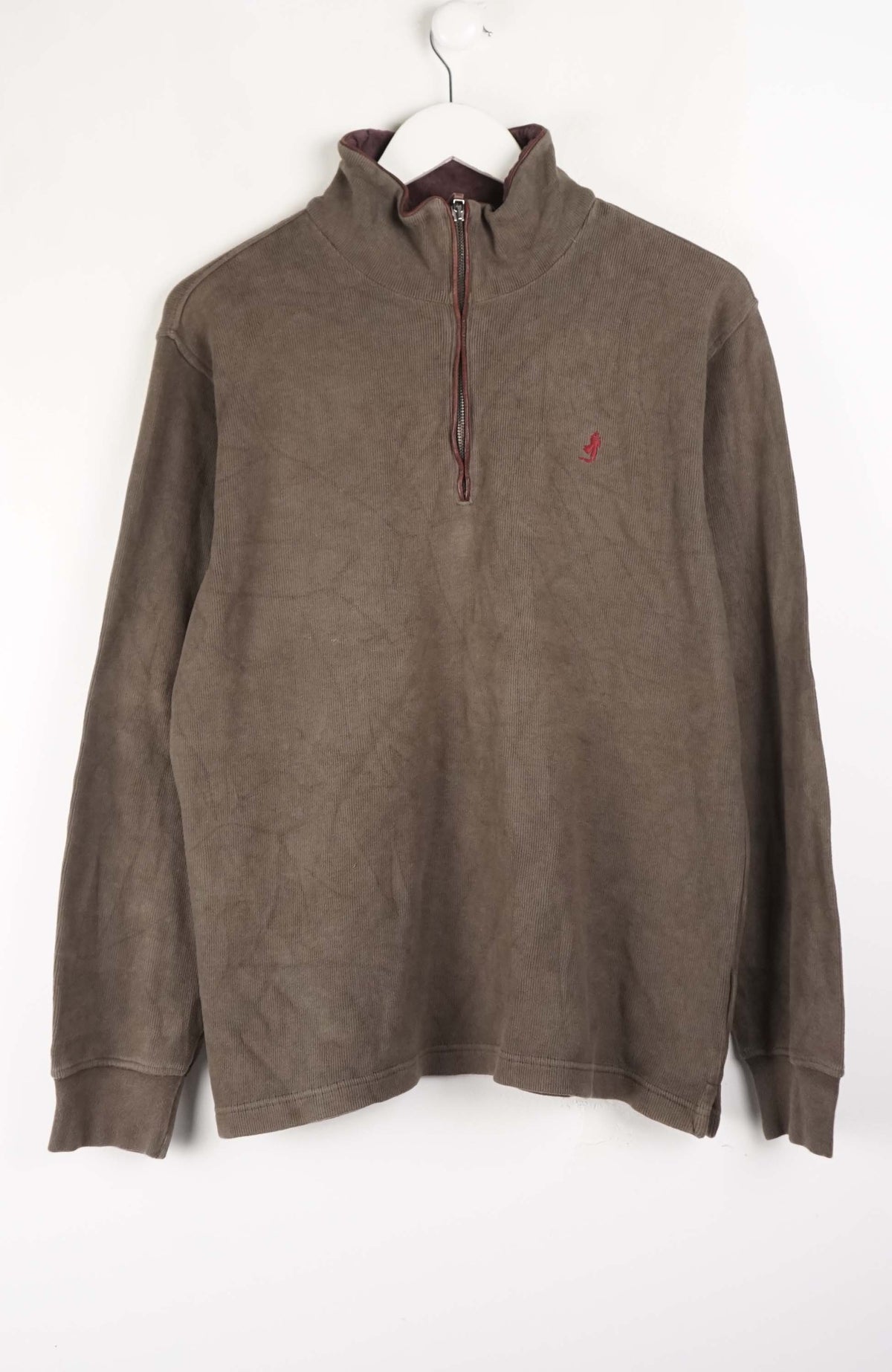 VINTAGE MARLBORO CLASSICS 1/4 ZIP SWEATER (M)