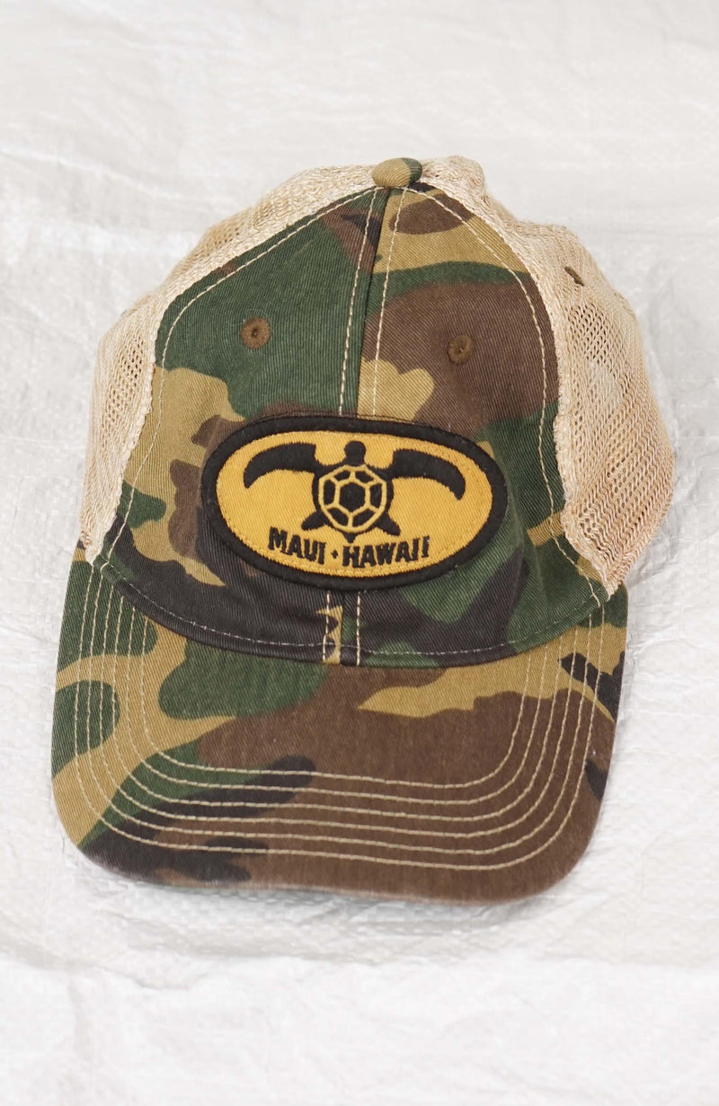 VINTAGE MAUI HAWALL REAL TREE HAT