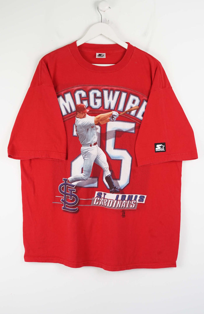 VINTAGE MCGWIRE25 ST LOUIS CARDINALS T-SHIRT (XL)