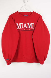 VINTAGE MIAMI COLLEGE SWEATER (XL)