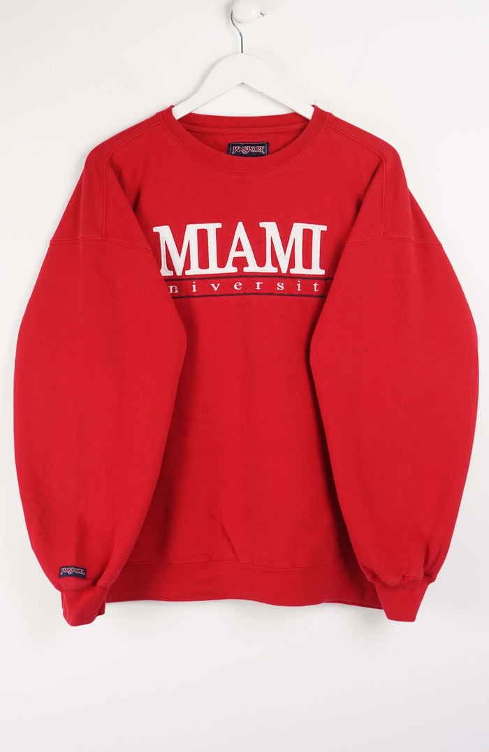 VINTAGE MIAMI COLLEGE SWEATER (XL)
