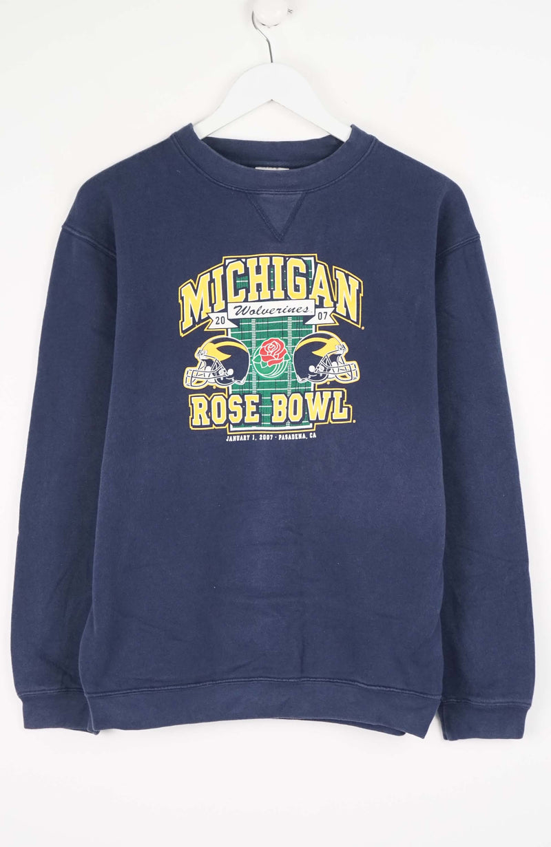 VINTAGE MICHIGAN COLLEGE SWEATER (M)