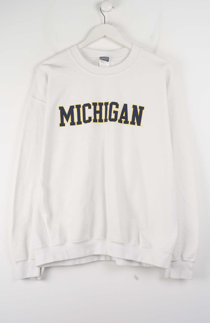 VINTAGE MICHIGAN COLLEGE SWEATER (M)