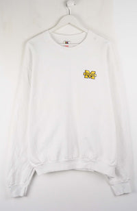 VINTAGE MICHIGAN COLLEGE SWEATER (L)
