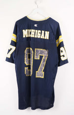Navy blue jersey with 'Michigan' and number '97' on a white background