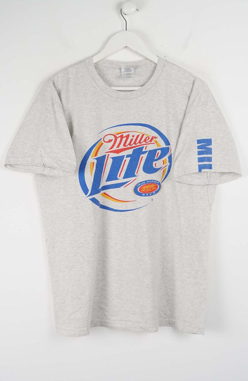 VINTAGE MILLER LITE BEER T-SHIRT (L)