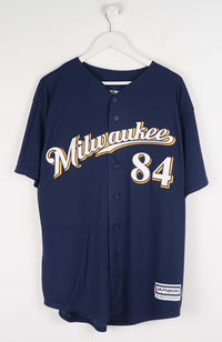 VINTAGE MILWAWKEE BASEBALL JERSEY (XL)