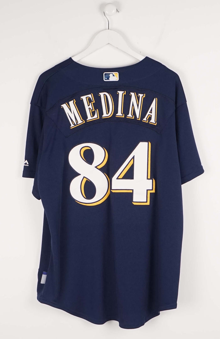 VINTAGE MILWAWKEE BASEBALL JERSEY (XL)