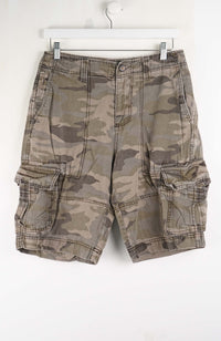 VINTAGE MOSSIMO CAMO CARGO SHORTS W30