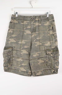 VINTAGE MOSSIMO CAMO CARGO SHORTS W30
